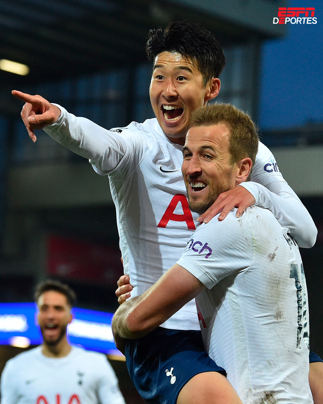 손흥민(좌), 해리 케인. ESPN Deportes